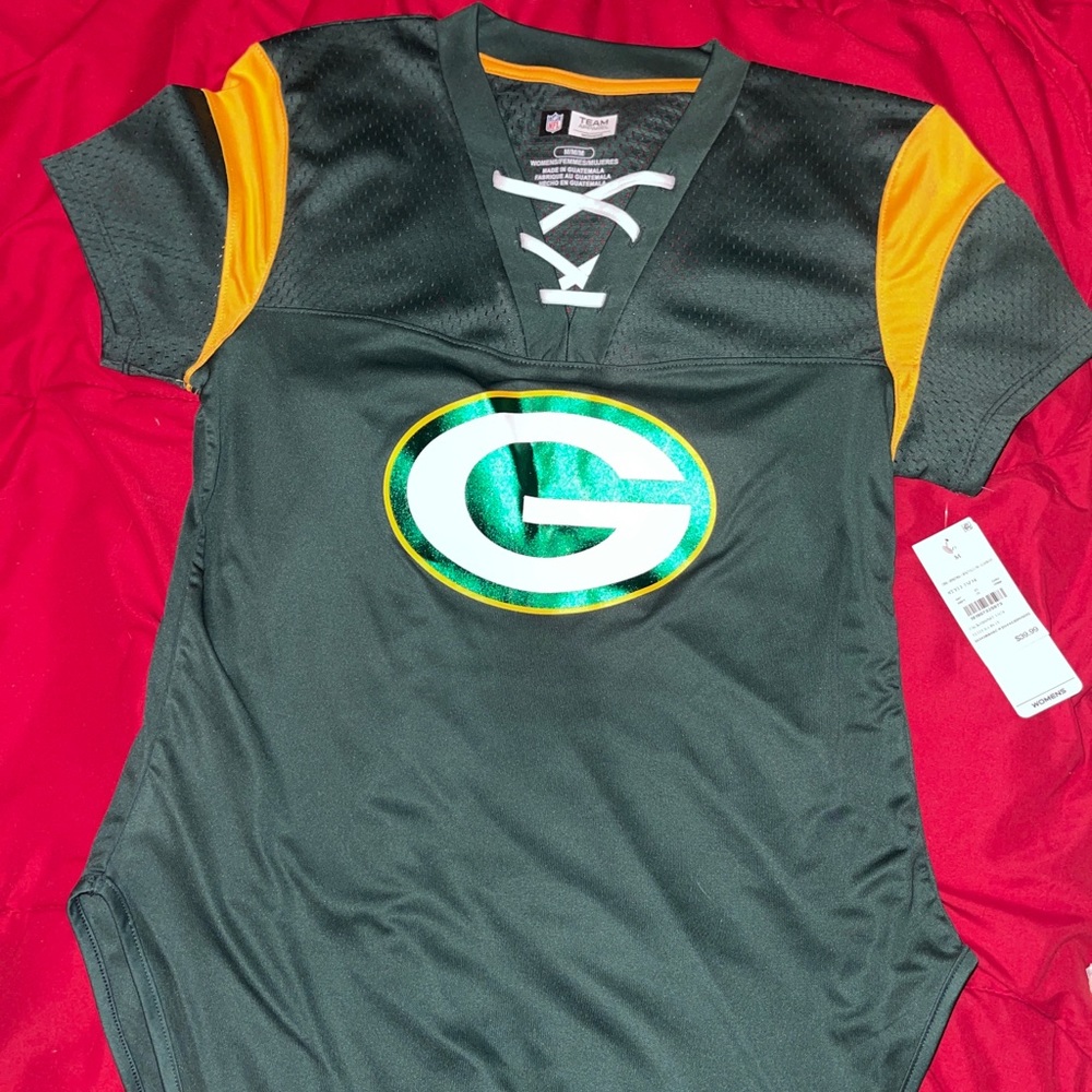 BRAND NEW Women’s NFL Green Bay Packers Mesh Shirt Jersey